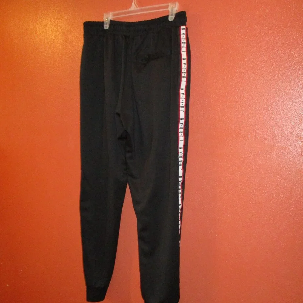 Jordan Track Suit Y2K Men XX Large Black White Pocket Pants Jacket Track Suit